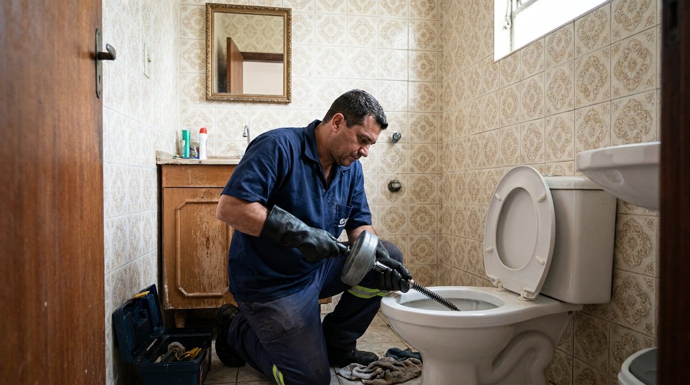 Revisão de Vaso Sanitário na Zona Sul de São Paulo‑SP