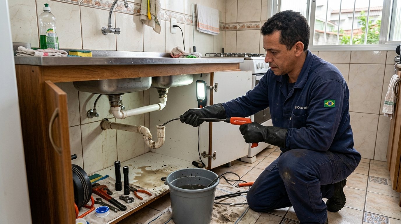 Troca de Canos e Conexões na Zona Sul de São Paulo‑SP